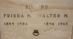 Frieda M. Billing 
