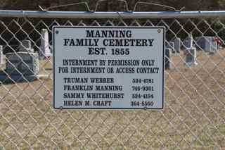 Manning Family Cemetery