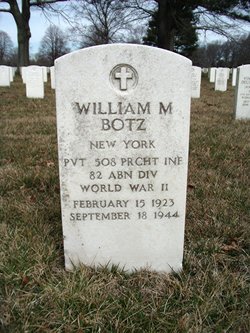 Pvt William M Botz 