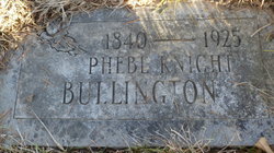 Phebe <I>Whetstone</I> Bullington 