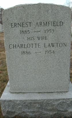 Charlotte O <I>Lawton</I> Armfield 