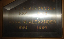 Alex E. Alexander 