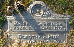 Dorothy Elizabeth <I>Pickett</I> Peed 