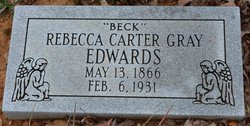 Rebecca Ann “Beck” <I>Carter</I> Edwards 