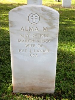 Alma M. <I>Neely</I> Lanier 