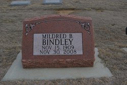 Mildred B. “Millie” <I>Oldfield</I> Bindley 