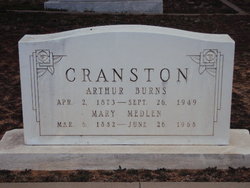 Arthur Burns Cranston 