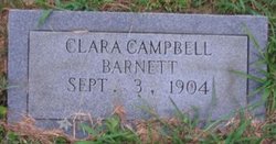 Clara <I>Campbell</I> Barnett 