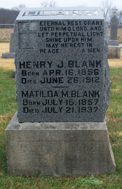 Henry Joseph Blank 