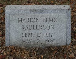 Marion Elmo Raulerson 