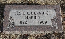Elsie Laura <I>Berridge</I> Harris 