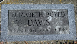 Elizabeth “Belva” <I>McConaughey</I> Davis 