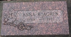 Anna K. <I>Sjöquist</I> Agren 