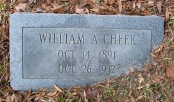 William Augustus Cheek 