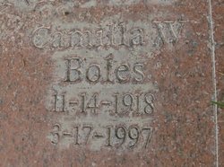 Camilla Winona <I>Boles</I> Barnhill 