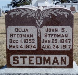 Delia <I>Willey</I> Stedman 