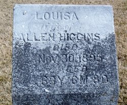 Louisa <I>Cox</I> Higgins 