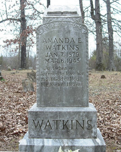 Amanda Easter “Mandy” <I>Medlock</I> Watkins 
