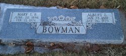 Mary Estella “Mayme” <I>Brown</I> Bowman 
