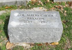 Col Albert Carter Braxton 