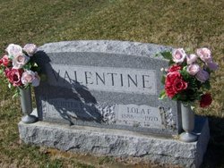 Lola Florence <I>Recher</I> Valentine 
