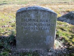 Jemima <I>Seaman</I> Hicks 