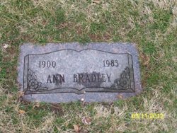 Ann Louise <I>Watts</I> Bradley 