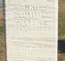 Annie Plummer Waters 