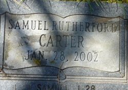 Samuel Rutherford Carter 