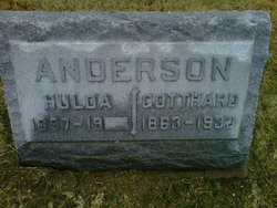 Hulda Sophia <I>Peterson</I> Anderson 