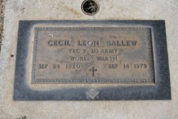Cecil Leon Ballew 
