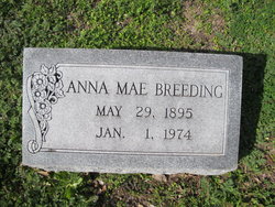 Anna Mae “Annie” <I>Cowan</I> Breeding 