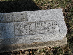 Mary <I>Norris</I> Emsing 