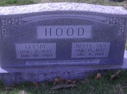 Betty Ann <I>Newby</I> Hood 
