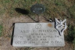 Axel Theodore Peterson 