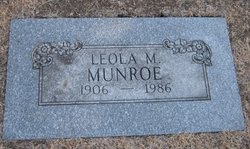 Leola Marian <I>Woodhull</I> Munroe 