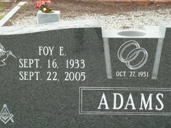Foy E Adams 