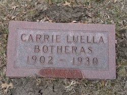 Carrie Luella <I>Stone</I> Botheras 