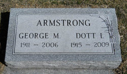 Dott Irene <I>Davis</I> Armstrong 
