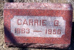 Caroline Gertrude “Carrie” <I>Hammann</I> Akers 