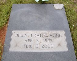 Billy Frank Agee 