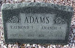 Raymond E “Dick” Adams 
