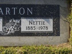 Annette “Nettie” <I>Springs</I> Barton 
