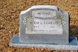 Addie Eliza <I>McGaughey</I> Coakley 