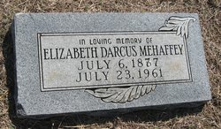 Elizabeth Darcus “Lizzy” <I>Jackson</I> Mehaffey 