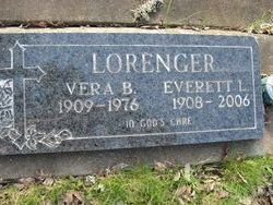 Vera B <I>McRoberts</I> Lorenger 