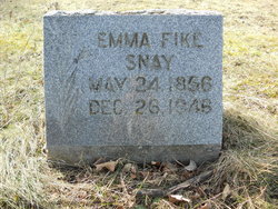 Emma <I>Howey</I> Snay 