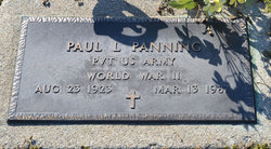 Paul L Panning 