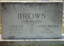 Mary Florence <I>Braddock</I> Brown 