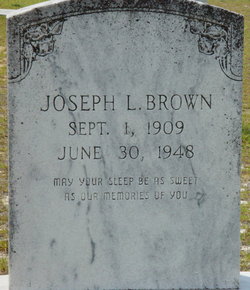 Joseph Lentz “Joe” Brown Sr.